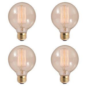40 Watt, G30 Incandescent, Dimmable Light Bulb, (2200K) E26/Medium (Standard) Base (Set of 8) 7689