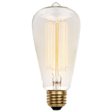 Load image into Gallery viewer, 60 Watt, ST20 Incandescent, Dimmable Light Bulb, Vintage Yellow (2200K) E26/Medium (Standard) Base (Part number: 413200) Set of 5 GL889
