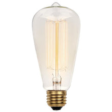 Load image into Gallery viewer, 413200 60 Watt, ST20 Incandescent, Dimmable Light Bulb, Vintage Yellow (2200K) E26/Medium (Standard) Base - Set of 3 (ND182)

