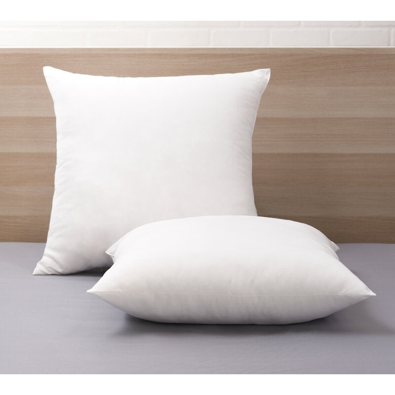 Medium Down-Alternative European Bed Pillow (Set of 2)