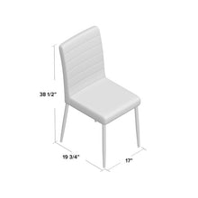 Load image into Gallery viewer, Melanie Side Chair (Set of 2) White #2604HW
