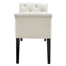 Load image into Gallery viewer, Melendy Upholstered Bench - Ivory #AD26
