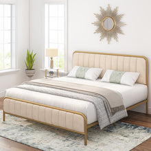 Load image into Gallery viewer, Melle Upholstered Bed, King
