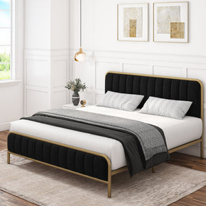 Melle Upholstered Bed, Queen