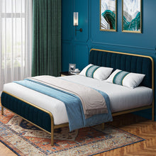 Load image into Gallery viewer, Queen Melle Upholstered Bed
