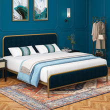 Load image into Gallery viewer, Queen Melle Upholstered Bed
