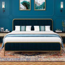Load image into Gallery viewer, Queen Melle Upholstered Bed

