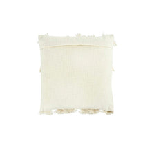 Load image into Gallery viewer, Mello Embroidered with Eyelash Fringe Cotton Throw Pillows (Set of 2) - 300CE
