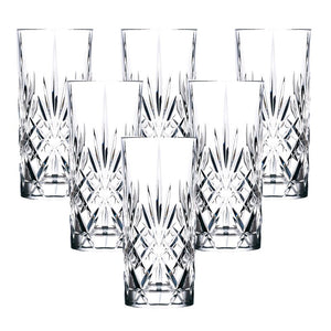 Melodia RCR 12.25 oz. Lead Crystal Highball Glass (Set of 6) OG478
