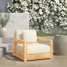 Load image into Gallery viewer, Melrose Teak Patio Chair with Cushions
