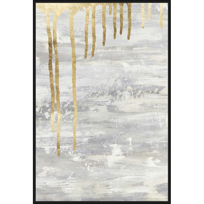 Melting Gold II - Print on Canvas