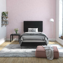 Load image into Gallery viewer, Twin Mendez Upholstered Low Profile Standard Bed 2576AH

