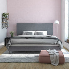 Load image into Gallery viewer, Mendez Upholstered Panel Standard Bed #1139HW
