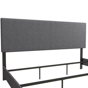 Mendez Upholstered Panel Standard Bed #1139HW