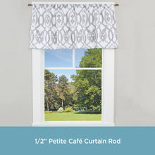 Load image into Gallery viewer, 28&quot; - 48&quot; Brushed Brass Mendoza Single Curtain Rod (Set of 3) 1893AH
