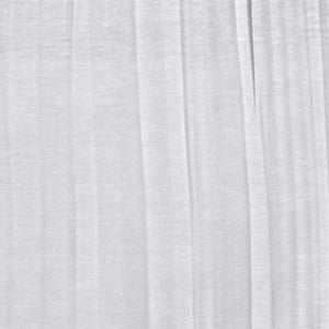 Mercuri Solid Semi-Sheer Tab Top Single Curtain Panel, 52"W x 95"L