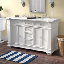 Load image into Gallery viewer, Merrimack 60&quot; Double Bathroom Vanity Set 2448CDR
