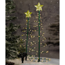Load image into Gallery viewer, Merrylite LED Christmas 70 Light Solar Lighted Trees &amp; Branches
