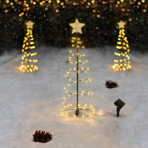 Merrylite LED Christmas 70 Light Solar Lighted Trees & Branches