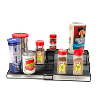 Load image into Gallery viewer, Metal Mesh Multi Purpose Kitchen 6 Jar Spice Rack GL471
