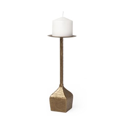 Metal Tabletop Candlestick - 602CE
