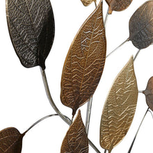 Load image into Gallery viewer, Metal Textured Leaf Wall Décor 1970CDR
