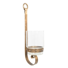 Load image into Gallery viewer, 22&quot; Glass/Metal Wall Sconce - set of 2 (396MM)
