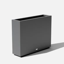 Load image into Gallery viewer, 30” H x 38” W x 10” D Metallic Series Galvanized Powder-Coated Steel Planter Box

