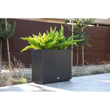 Load image into Gallery viewer, 32&quot; H x 42&quot; W x 16&quot; D Metallic Series Galvanized Powder-Coated Steel Planter Box
