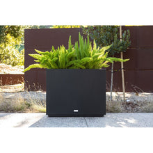 Load image into Gallery viewer, 32&quot; H x 42&quot; W x 16&quot; D Metallic Series Galvanized Powder-Coated Steel Planter Box
