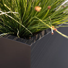 Load image into Gallery viewer, 22&quot; H x 21&quot; W x 21&quot; D Metallic Series Galvanized Steel Planter Box
