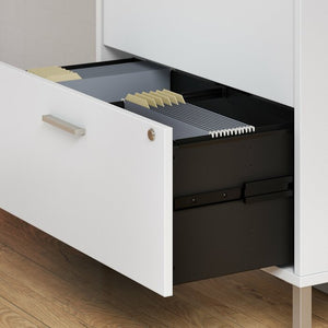 Method 2-Drawer Vertical filing cabinet White #1634HW