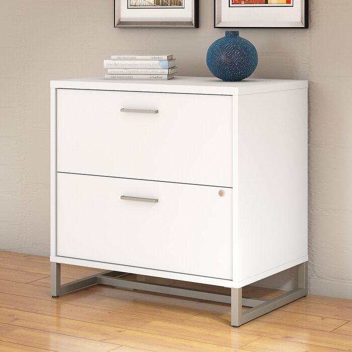 Method 2-Drawer Vertical filing cabinet White #1634HW
