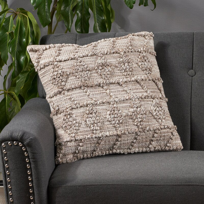 Mexborough Cotton Throw Pillow Cover GL932