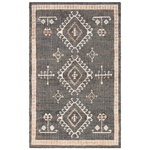 Load image into Gallery viewer, Mickie Area Rug in Black / Ivory, Rectangle 5&#39; x 8&#39;
