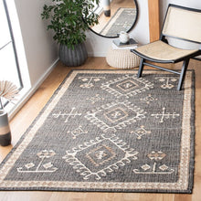 Load image into Gallery viewer, Mickie Area Rug in Black / Ivory, Rectangle 5&#39; x 8&#39;
