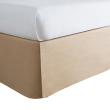 Load image into Gallery viewer, Queen Mocha Microfiber Tailored 14&quot; Bed Skirt GL1407

