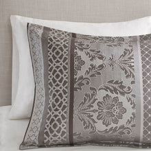 Load image into Gallery viewer, Microfiber Traditional 7 Piece Comforter Set, EC1174

