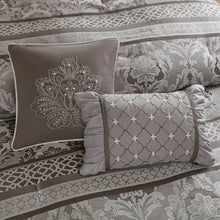 Load image into Gallery viewer, Microfiber Traditional 7 Piece Comforter Set, EC1174
