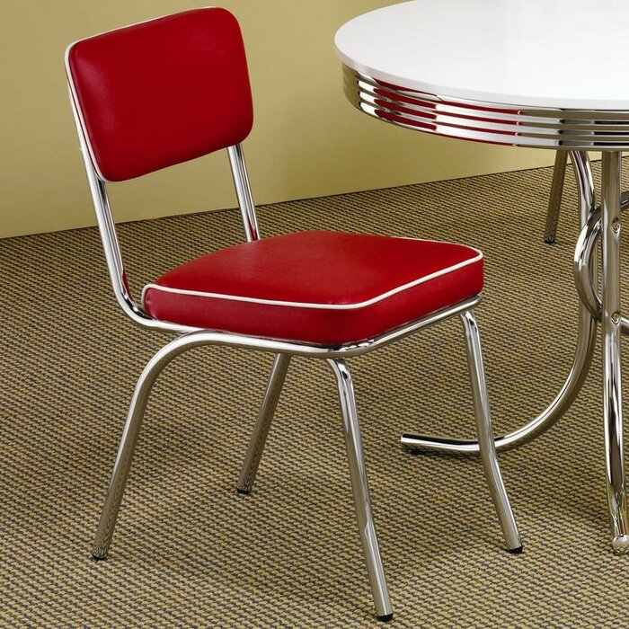 Midkiff Upholstered Dining Chair (Set of 2) #AD147