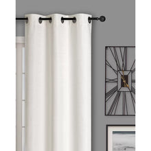 Load image into Gallery viewer, Miera Solid Room Darkening Thermal Grommet Curtain Panels (Set of 4)
