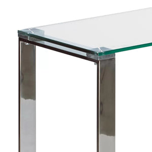 31" H x 39" W x 10" D Mihrtad Console Table