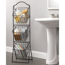 Load image into Gallery viewer, Mikasa 3 Tier Standing Market Storage Metal Basket MRM/GL3522
