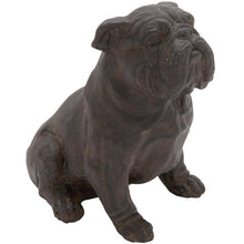 Load image into Gallery viewer, 13&quot; H x 17&quot; W x 9&quot; D Mikkelson Sitting Bulldog Figurine 2933AH
