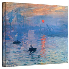 Load image into Gallery viewer, 24&quot; H x 32&quot; W Miko Claude Monet Wrapped Canvas Print
