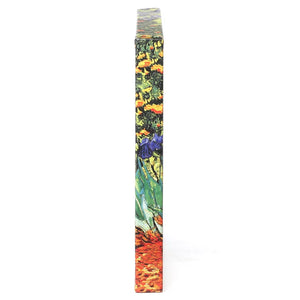 24" H x 36" W x 2" D Miko Irises by Vincent Van Gogh - 3 Piece Wrapped Canvas Print (Set of 3)