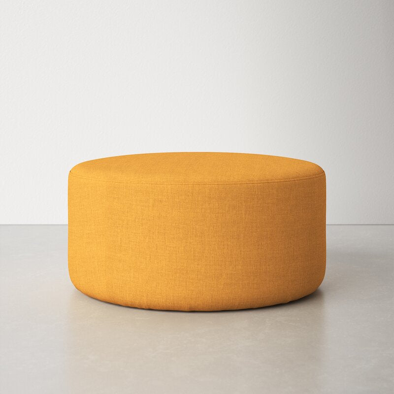 Mila 24'' Wide Round Ottoman MRM3584