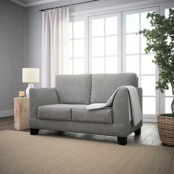 Miles 61'' Flared Arm Loveseat with Reversible Cushions