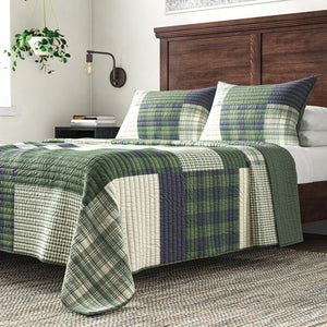 Mill Creek Oversized Cotton Quilt Set, King/Cal. King