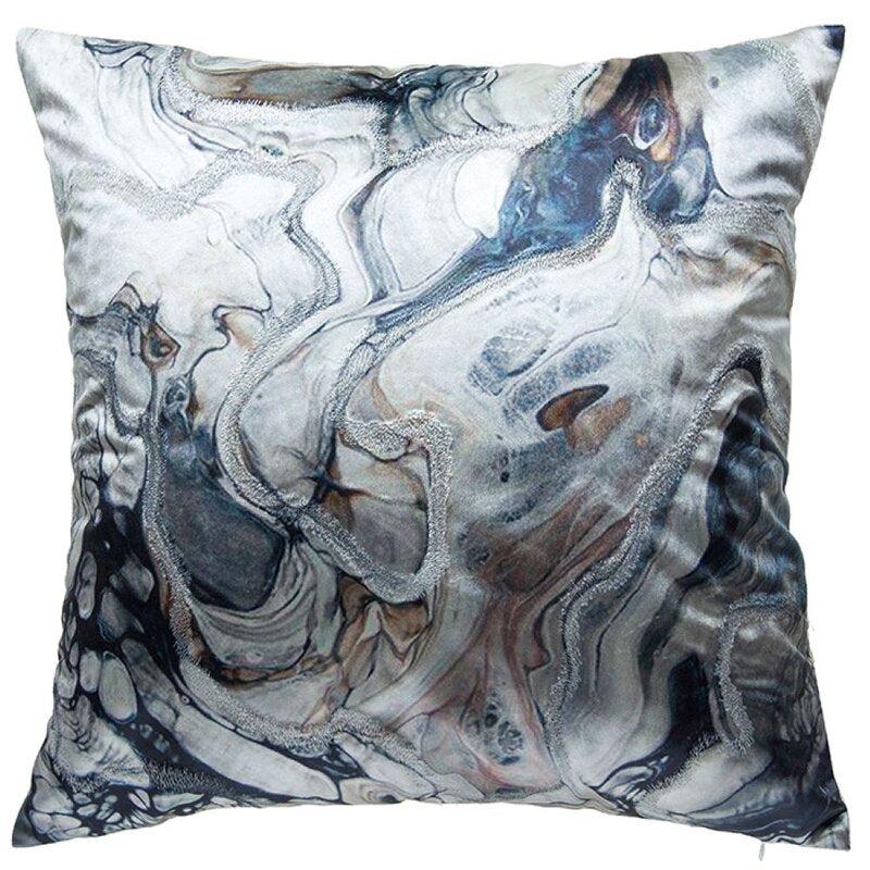 Mille Square Velvet Pillow Cover & Insert 6901RR/GL